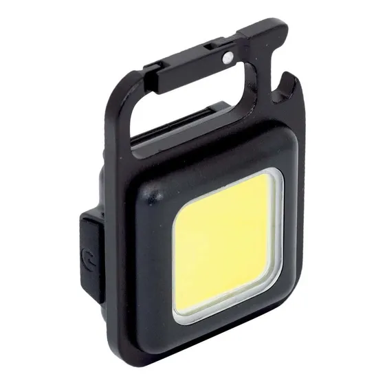 Linterna Multifuncional Recargable 1w 100lm Op-5915 Opalux Linterna Negro Luz Blanco