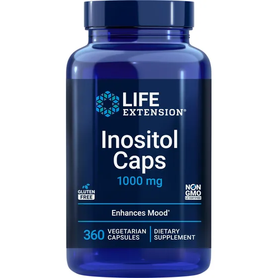 Suplemento Life Extension, Cápsulas De Inositol, 1000 Mg De 