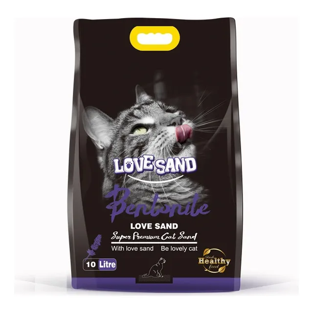 Love Sand Arena Aglomerante Para Gatos 100% Bentonita 74.3kg