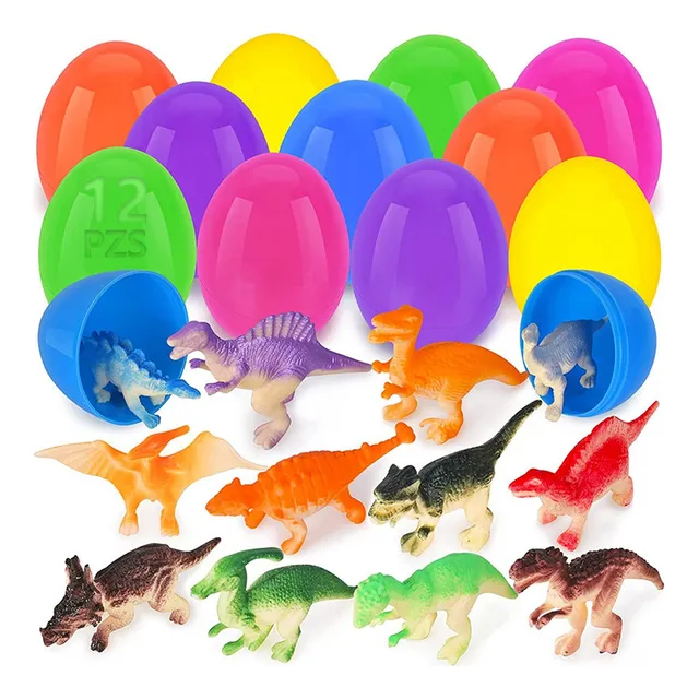 12 Huevos De Pascua Dinosaurio Juguetes Regalos Para Niños