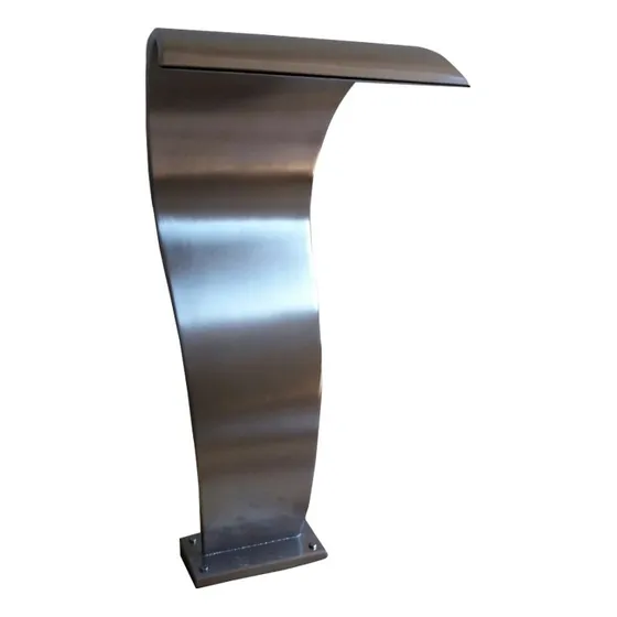 Cascata Naja Grande 1 Metro Inox 304  + Brinde 