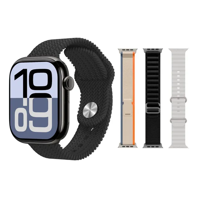 Reloj Inteligente Hk10 Pro Max Amoled Series 10 2024 Kit4pzs