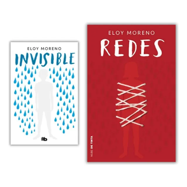Invisible + Redes - Eloy Moreno - 2 Libros Gde Y Bolsillo