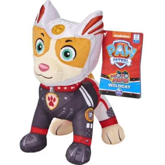 Paw Patrol Moto Pups Peluche Wildcat 20 Cm