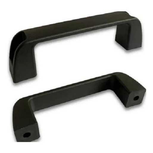 50 Pcs Agarradera, Manija, Jaladera  De Plástico De 117 Mm Negro