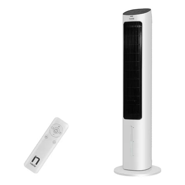 Ventilador Enfriador De Aire De Torre 3 En 1 Navia En4t Estructura Blanco Aspas N/a Diámetro 40 Cm Frecuencia 60 Material De Las Aspas Plástico