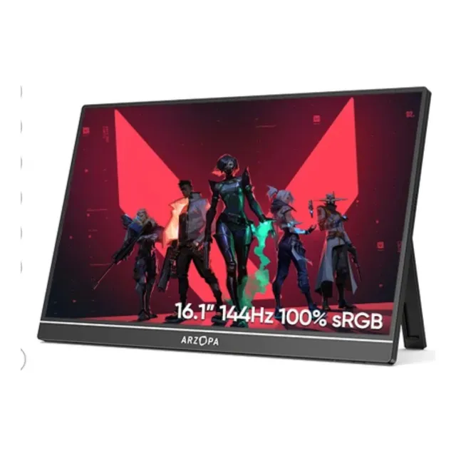 Arzopa Z1FC AZ16144 Monitor Gamer 16.1" 144Hz 127V Full HD Color Negro