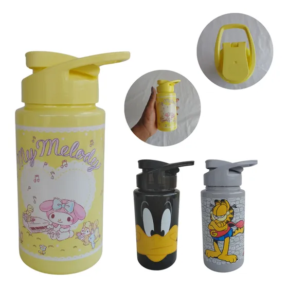 Garrafa Squeeze Sem Canudo Escolar Corrida Academia Brinde