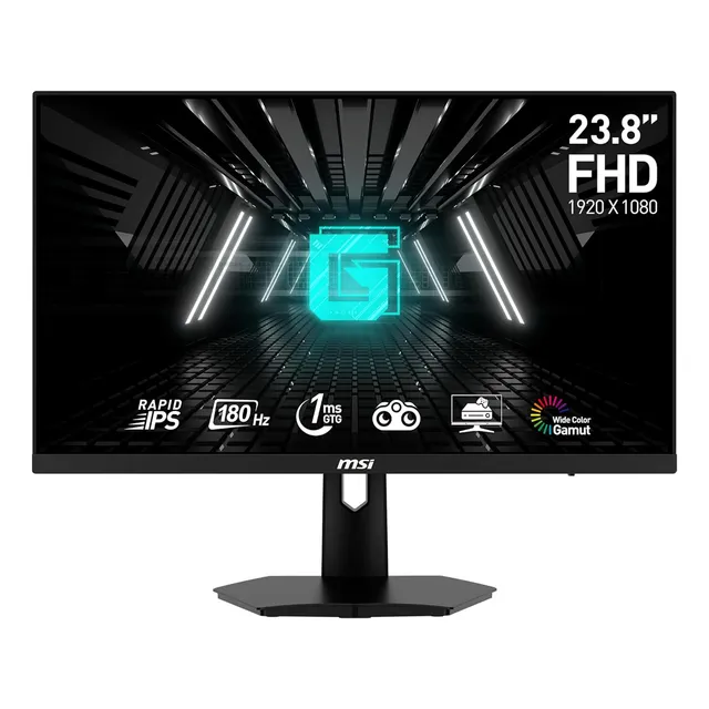 Monitor Gamer 23.8 Msi G244f E2 1ms 180hz Full Hd Ips Hdmi