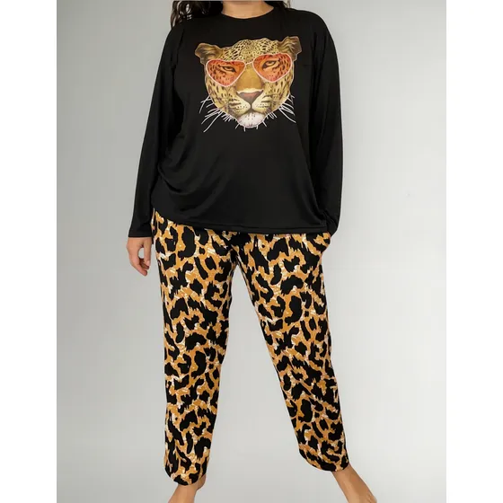 Pijama Mujer Invierno Talle Especial Grande Lencería 