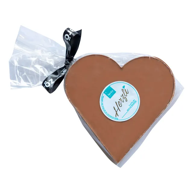 Corazón Leche Sin Azúcar Feroz Chocolates - 150 G.