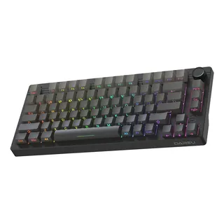 Teclado Mecânico Gamer Dareu EK75 RGB Sem Fio Bluetooth Hot Swap 75%