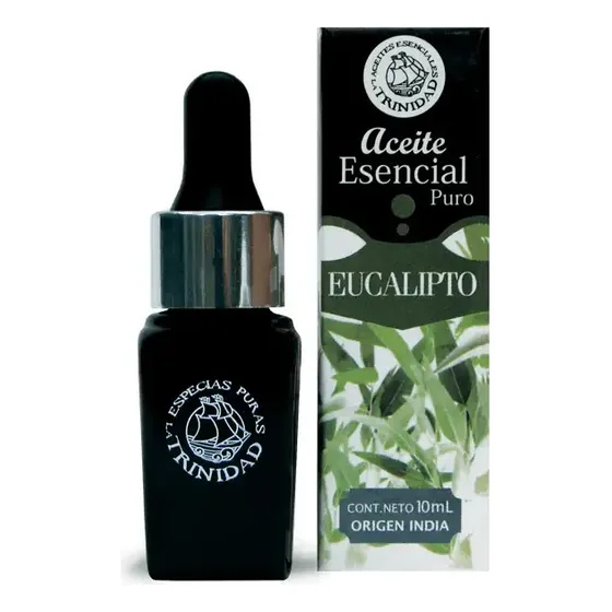 Aceite De Eucalipto Escencial Puro 10ml La Trinidad