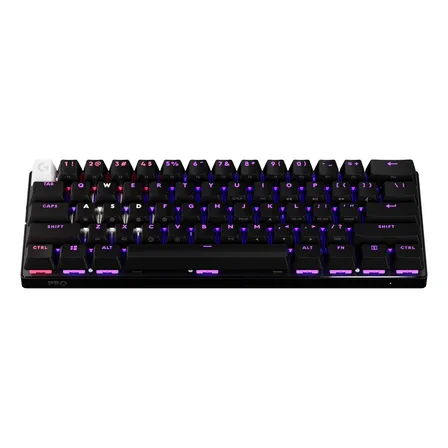Teclado Inalámbrico Logitech G Pro X 60 Lightspeed Negro Idioma Inglés US