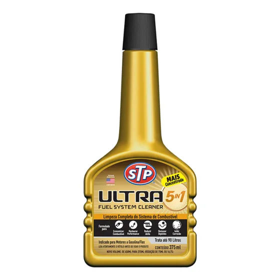 Aditivo Stp STP2020 375 mL Fuel System Cleaner Ultra 5 in 1