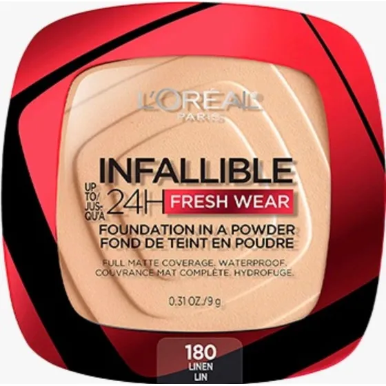 Base En Polvo Infalible De L'oreal Fresh Wear 24horas