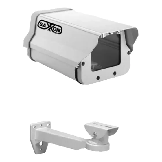 Gabinete Para Camaras, Blanco Aluminio Tipo Pelco De 25cm