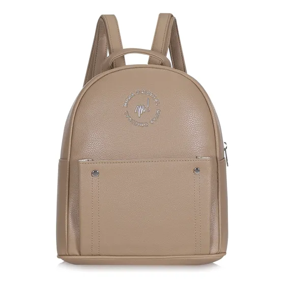 Mochila Cartera Muaa 2 En 1 Bolso Bolsillo Frontal Acolchada
