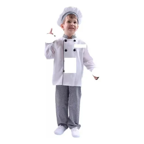 Disfraz De Chef Para Niños Cosplay Halloween