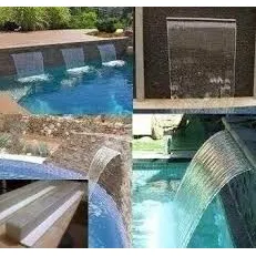 Cascadas 60 Cm Fuentes Para Piscinas En Fibra D Vidrio 