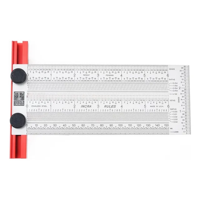 Tdprot06 Pro T-rule 6 Pulgadas