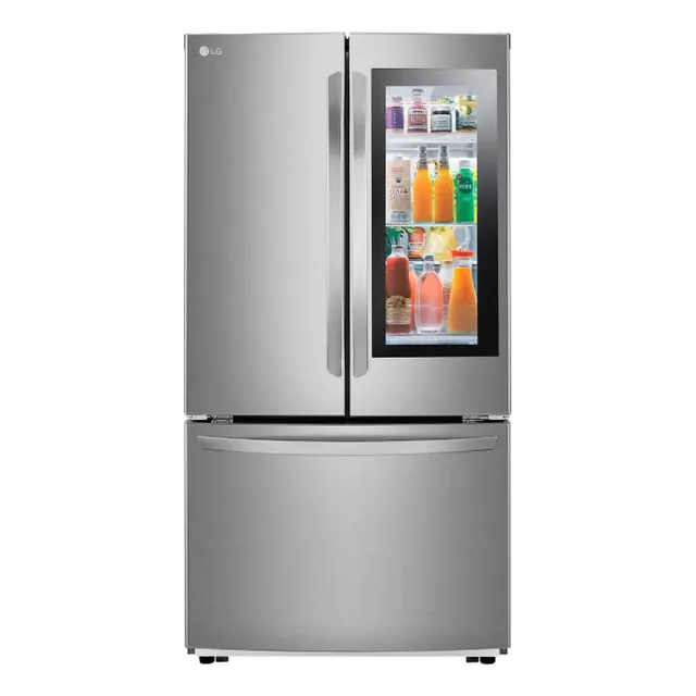 Refrigerador 29' French Door Instaview , Lg Msi Plateado