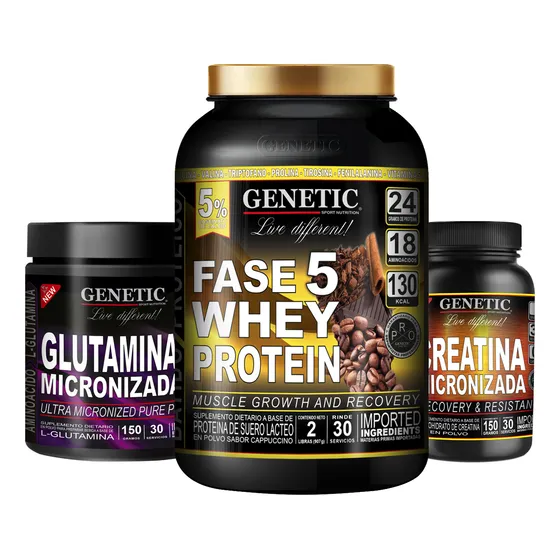 Crecimiento Musculos Definidos Proteinas Creatina Glutamina 