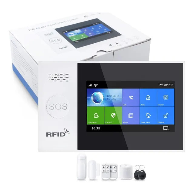 Central De Alarma 4g Gsm Inteligente Wifi S30t-homologada