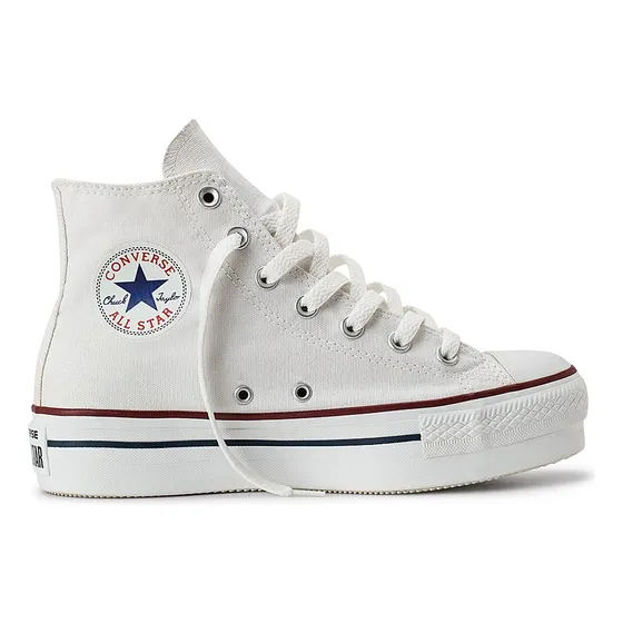 Botas Converse All Star Plataforma Blancas 166584c