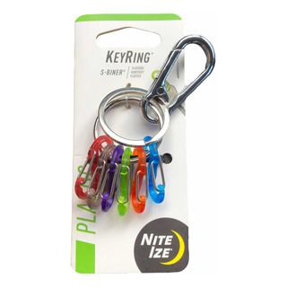 Llavero Nite Ize Con 6x Ganchos De Plástico S- Biners + Hook Llavero Nite Ize Con 6x Ganchos De Plástico S- Biners + Hook
