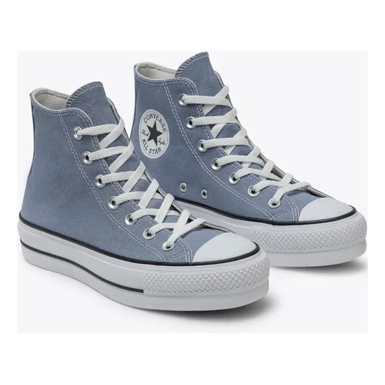 Zapatillas Converse Chuck Taylor Plataforma Celeste -calzado