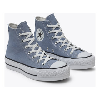 Zapatillas Converse Chuck Taylor Plataforma Celeste -calzado Zapatillas Converse Chuck Taylor Plataforma Celeste -calzado