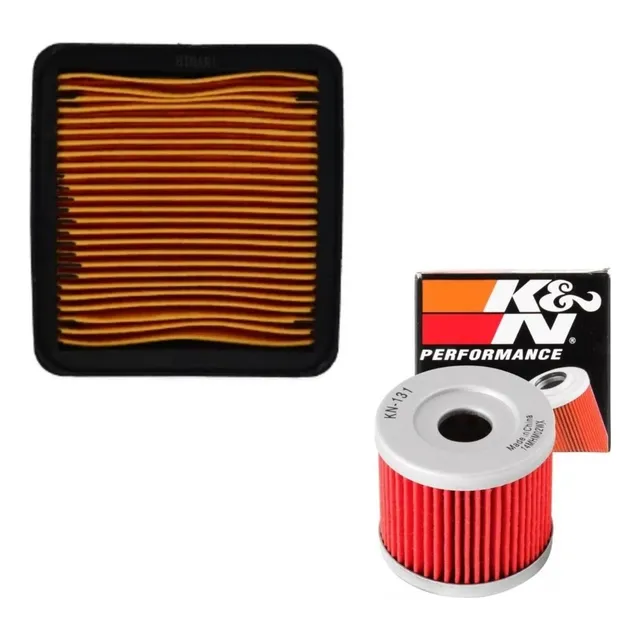 Filtro Aire Apache 160 4v + Filtro Aceite K&n