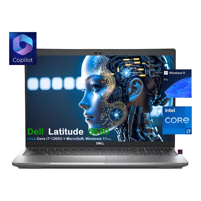 Dell Latitude 5530  Core I7-1265u 32gb 512gb 15.6-inch Win11 Gris Iman (Reacondicionado)
