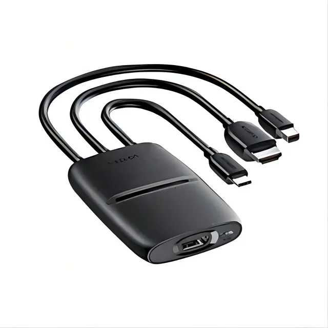 Convertidor Hdmi + Mini Dp + Tipo-c A Hdmi 4k @60hz / Ugreen