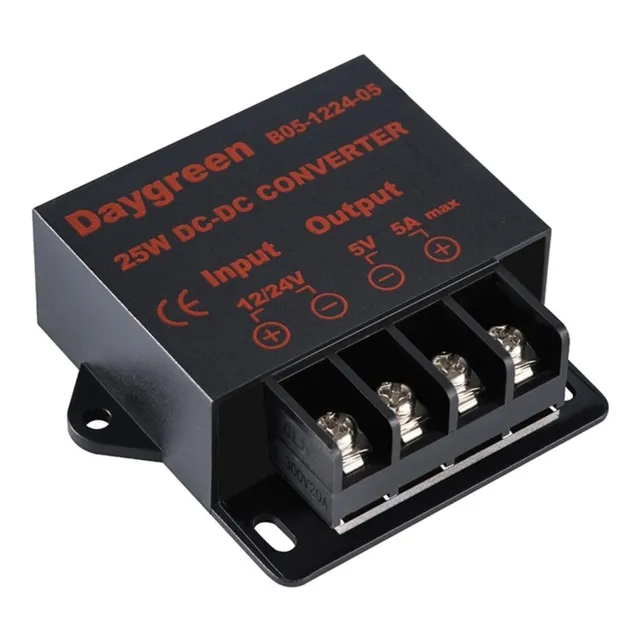 Convertidor Dc Dc 12v/24v A 5v 5a 25w 3 Piezas.