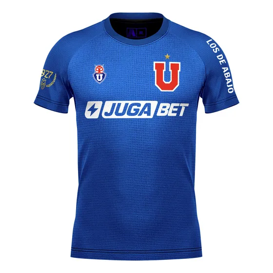 Camiseta Dry Fit Per - Nombre Y Número Universidad De Chile