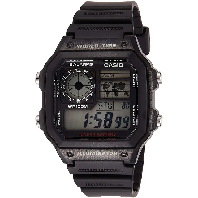 Reloj Casio Modelo Ae-1200wh-1a. Nuevo, Original.