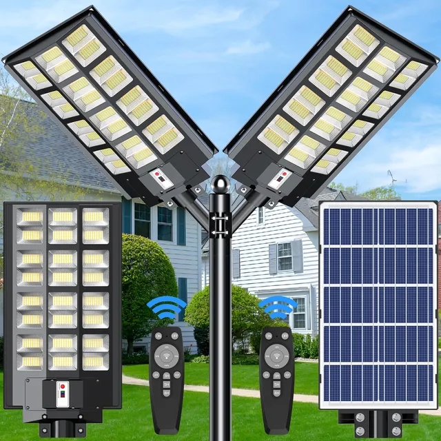 Tenkoo Luz Solar Calle Para Exterior Unidad Lumene Lampara