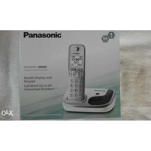 Telefono Panasonic Inalambrico Nuevo  Kx-tgd210n,.