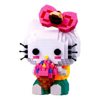 Rompecabezas 3d Mini Bloques Armables Hello Kitty Rompecabezas 3d Mini Bloques Armables Hello Kitty