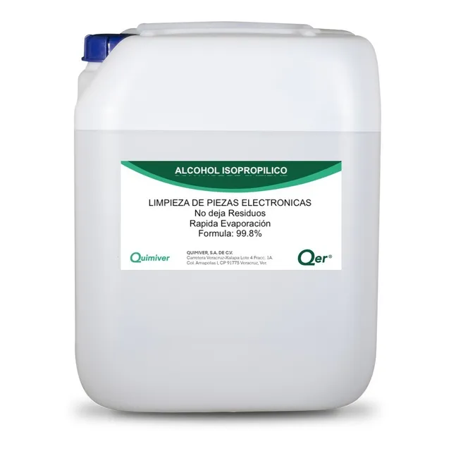 Alcohol Isopropílico 99.8% Puro 20 Lts