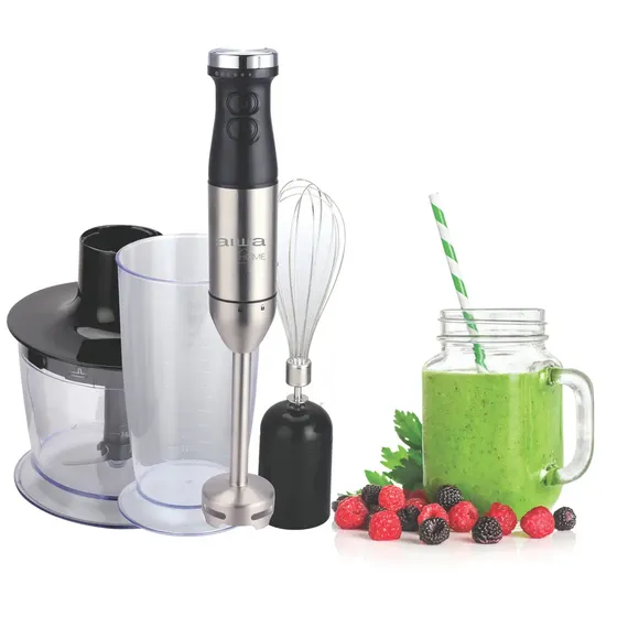 Mixer Aiwa Aw-ld5010 Acero Inoxidable Color Acero inoxidable\u002FNegro | Cuotas sin interés