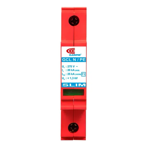 Supresor De Voltaje Gcl N/pe 25ka 275v Slim Clamper