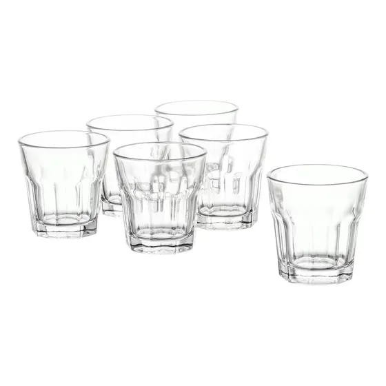 Copas Shot Aguardiente Vidrio Vaso Whisky Tequila Ron X6 Und