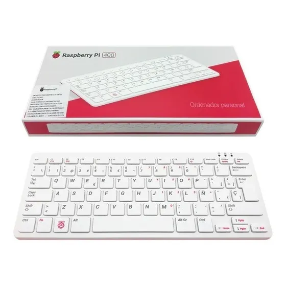 Computadora Raspberry Pi 400 Mini Pc 4gb Ram Teclado Español