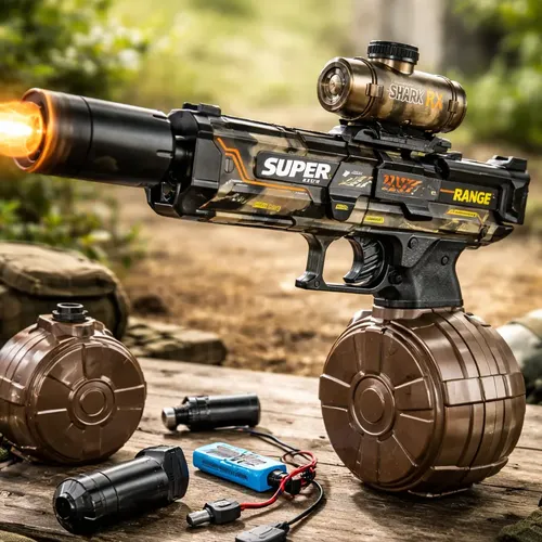 Nerf Elite Jr. Explorer 8 Dardos Hasbro Azul/laranja | MercadoLivre
