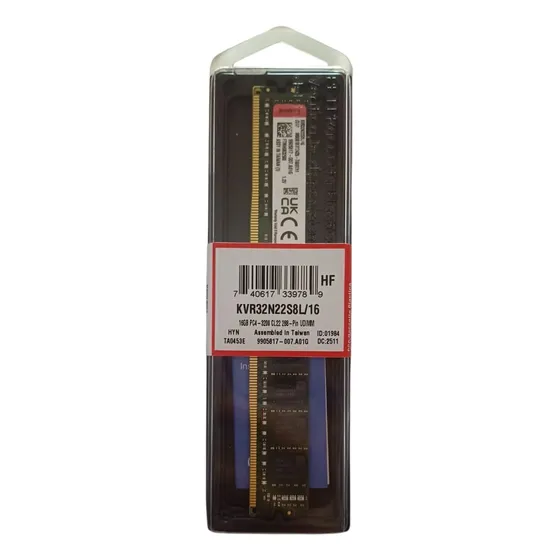 Memoria Ram Ddr4 Kingston 16gb Pc Udimm 3200 Mhz