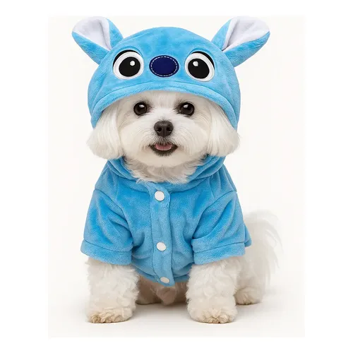 Do Striped Knitted Sweater, Turtleneck Pullover Pet Coat, Do
