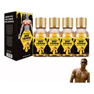 Aceite Calefactor Mentherm Bee Para Ginecomastia, 4 Unidades Aceite Calefactor Mentherm Bee Para Ginecomastia, 4 Unidades